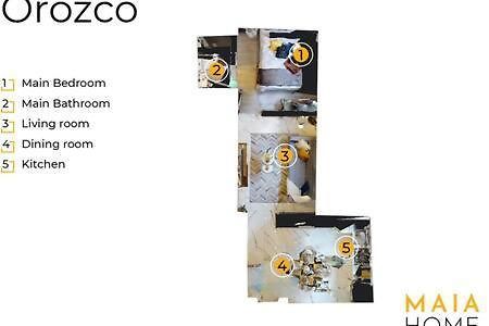 Orozco Maiahome-Polanco 1Br Close To Antara Mexiko-Stadt Exterior foto
